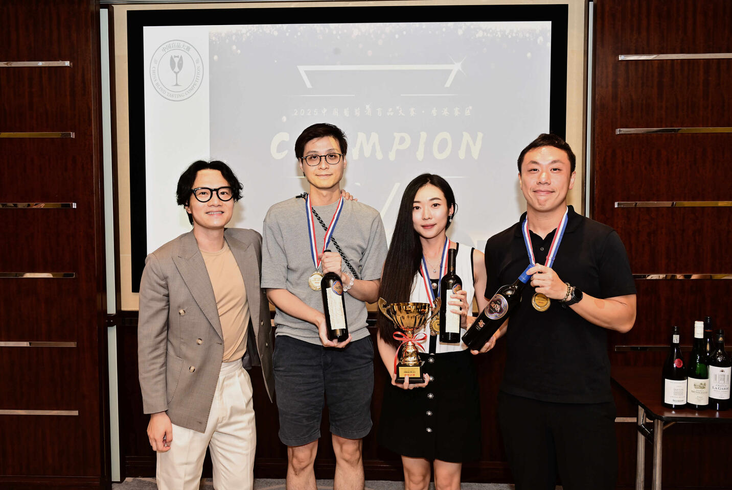 2025 China Blind Tasting Competition Championship in Hong Kong - Champion in the final round! My pleasure to be a team member with strong BT9 Team!